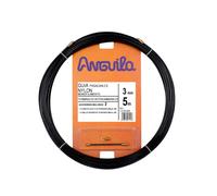 Anguila | Guida Passacavi | Terminali Intercambiabili | Monofilamento | Nylon | Colore Nero | Diametro 3mm | 5 metri