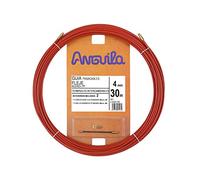 Anguilla - Passacavo acciaio nylon 4 mm 30 m rosso