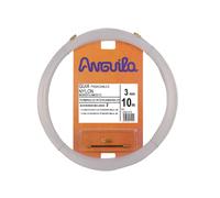 Anguilla - Passacavo intercambiabile in nylon, 3 mm, 10 m, colore: naturale