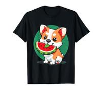 Anguria Cane Animale Arte Anguria Disegno Frutta Amante Del Cane Maglietta