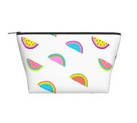 Anguria colorata divertente, Borsa da toilette Borsa per trucco Borsa per cosmetici Borsa da toilette da viaggio portatile