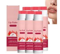 Anguria Idratante balsamo per labbra colorato con vitamina E idratante, maschere per labbra idratanti durante la notte, balsamo idratante per una tonalità chiara (6)