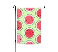 Anguria Stampa Verde Bandiera Giardino Bandiera Casa Bandiere Yard Bandiera Outdoor Fattoria Holiday Decor 30,5 x 45,7 cm