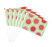 Anguria verde stampa convenienza bandiere portatili bandiere leggere partito parata eventi festival Decor