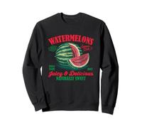 Angurie Juicy Delicious Sweet Anguria Retro Grafica Felpa