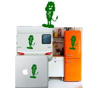 Angus Young, Adesivo Vinile Caricatura AC/DC