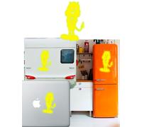 Angus Young, Adesivo Vinile Caricatura AC/DC