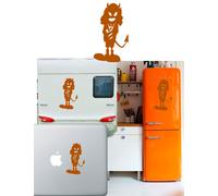 Angus Young, Adesivo Vinile Caricatura AC/DC