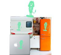 Angus Young, Adesivo Vinile Caricatura AC/DC