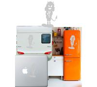 Angus Young, Adesivo Vinile Caricatura AC/DC