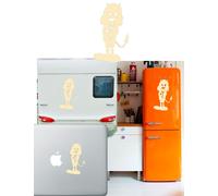 Angus Young, Adesivo Vinile Caricatura AC/DC