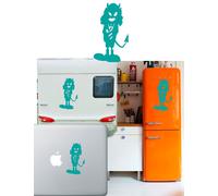 Angus Young, Adesivo Vinile Caricatura AC/DC