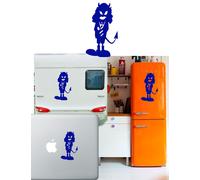 Angus Young, Adesivo Vinile Caricatura AC/DC