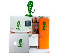 Angus Young, Adesivo Vinile Caricatura AC/DC