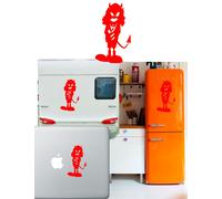 Angus Young, Adesivo Vinile Caricatura AC/DC