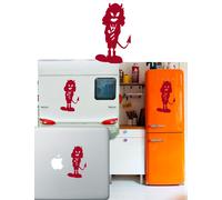 Angus Young, Adesivo Vinile Caricatura AC/DC