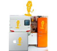 Angus Young, Adesivo Vinile Caricatura AC/DC