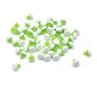 Angzhili 60 cuscinetti in schiuma per modellazione dentale in resina composita (verde, 4 mm)