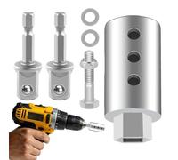 Anhänger Stützrad Adapter - Edelstahl-Ersatzteil, Power Drill Adapter, Für Wohnwagen, Wohnmobil, Boot, Camping, Garage, Reisen, Baustelle, Wartung