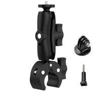 Anhoer Supporto per manubrio del motociclo Supporto per fotocamera da moto Supporto per bici regolabile per Insta 360 X5 X3 X4 DJI Osmo Action per GoPro Hero 13/12/11/10/9/8
