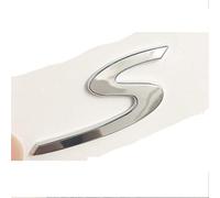 Anhui-dsb. Adesivo Auto Lettera l Logo Logo Tronco Posteriore Badge Badge Emblem per Porsche (Color Name : 52mm Bright Silver)