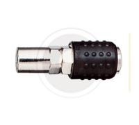 Ani 16B rubinetto rapido a sfere con portagomma 8x17 mm aria compressa