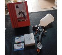 ANI F160/PLUS/S HPS 1.3 500 cc Pistola A Spruzzo Per Verniciatura con MANOMETRO