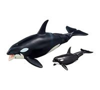 Ania AL-08 Orca assassina genitore e figlio (galleggiante in acqua Ver.)