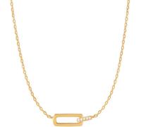 ANIA HAIE Collana N037-01G Glam Rock Ladies Necklace, Adjustable mid-38155 Marca, única, Metallo Non prezioso, Nessuna Pietra preziosa