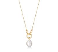 ANIA HAIE Collana N043-03G Pearl Power Ladies Necklace, Regolabile mid-38242 Marca, única, Metallo Non prezioso, Nessuna Pietra preziosa