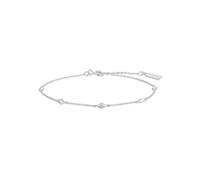 ANIA HAIE Melodic Poet Multi Rhombus, bracciale da donna con pietra a rombi, in argento Sterling, con zirconi e 4 pezzi in argento, lunghezza 16,5 cm + 2 cm di estensione, confezione da