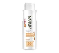 ANIAN - Gel da bagno Avena e mandorle, 750 ml, deterge delicatamente la pelle, idrata, lenisce e ammorbidisce la pelle, per tutti i tipi di pelle e pelli sensibili, +90% ingredienti naturali, adatto