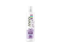 ANIAN KIDS - Shampoo per bambini, 400 ml, shampoo e balsamo 2 in 1, pulizia profonda senza irritazione, facilita la pettinatura e disaggrega i capelli, morbidezza e lucentezza