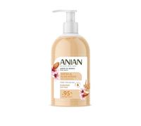 ANIAN - Sapone per mani Avena e mandorle, 500 ml, per pelli sensibili, con latte di avena e mandorla, lenisce e idrata la pelle, mani più morbide, + 95% ingredienti di origine naturale