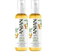 ANIAN - Siero liscio e morbido, 100 ml, per capelli lisci, indisciplinati e crespi, con olio di marula, nutre e idrata in profondità, sigilla le punte, aiuta a controllare l'effetto crespo