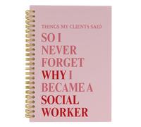 ANIANG 1344-XTBZ-social worker Spiral Notebooks