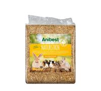 Anibest Paglia naturale, lettiera per piccoli animali, 100% naturale per tutti i roditori e piccoli animali, conigli, criceti, porcellini d'India e Co, assorbente, termoisolante, Made in Germany, 4 kg