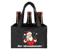 Anicy Regali per il compleanno degli uomini, regali personalizzati, regali di birra per uomini, regali da uomo, borsa da uomo, Calendario dell'Avvento della birra, casual