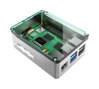 anider alluminio Pi custodia per Raspberry Pi 5 - argento (AI-PI5-SG)