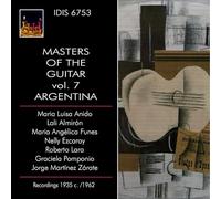 Anido, Maria Luisa - Master of the Guitar, Vol. 7 - Argentina