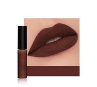 Anifer Velluto opaco rossetto liquido trucco lunga durata e usura impermeabile, non Stick Cup Lip Gloss, (marrone scuro 626)