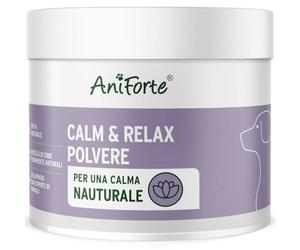 AniForte Calm & Relax 100 g - Calmante Naturale per Cani - per Il Relax e la tranquillità, Piante medicinali Contro ansia, Stress, irrequietezza, nervosismo, Capodanno e Viaggi