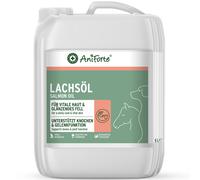 AniForte Omega 3 Olio di Salmone per cani e cavalli 5 litro Acidi grassi omega 3