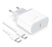 Anigaduo Caricatore for iPhone - 25W USB C Caricabatterie for iPhone 14/14 Pro/14 Pro Max/14 Plus/13/12/11/XS/XR/X/SE/8/7/6, Pad, Rapido Spina with 2M Cavo Muro Adattatore Alimentatore Presa Carica