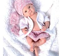 Aniiyy Bambino rinato in Silicone Tutto Il Corpo, 13 Pollici Realistico Baby Doll Girl, Baby Doll Real Baby Girl con Cloting