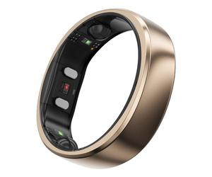 Anillo intelligente RingConn Gen 2 Air Taglia 8 Bluetooth IP68 Autonomia 10 giorni Android iOS Oro
