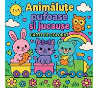 Anim¿lu¿e pufoase ¿i juc¿u¿e - Carte de colorat