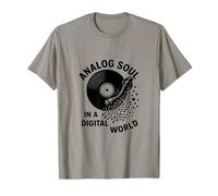 Anima analogica in un'estetica del Mondo Digitale Maglietta