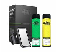 Anima Double Sport Men Shampoo E Bagnoschiuma Per Atleti 2 Flaconi Da 400ml