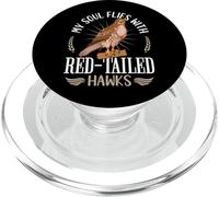 Anima gemella - Falco dalla coda rossa PopSockets PopGrip per MagSafe
